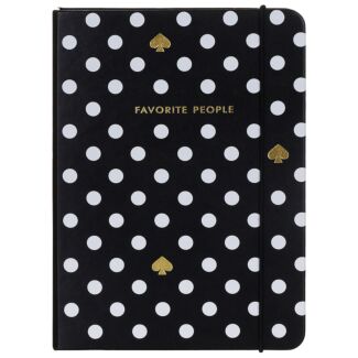 Black Spade Dot Address Book