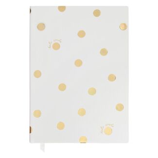 Gold Dot with Script Daily To-Do Planner