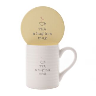 Love Life Mug & Coaster Set – Tea Hug
