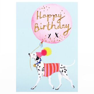 Dalmatian Birthday Card