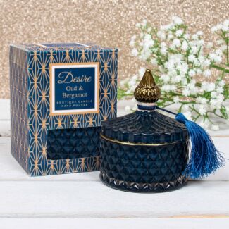 Oud & Bergamot Soy Candle