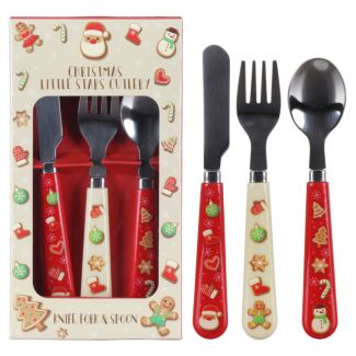 Christmas Gingerbread Cutlery Set