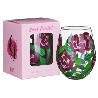 Roses Stemless Glass