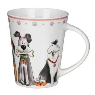 Assorted Faithful Friends Dog Mug