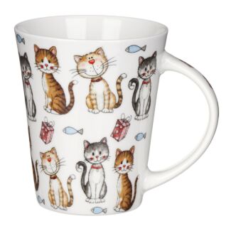 Assorted Faithful Friends Cat Mug