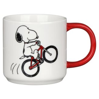 Peanuts Born To Ride Boxed Mug
