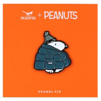Peanuts Puffa Snoopy Pin Badge