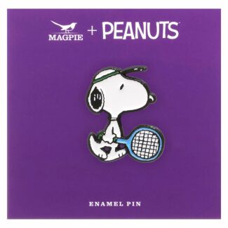 Peanuts Tennis Snoopy Pin Badge