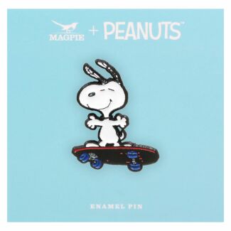 Peanuts Skateboard Snoopy Pin Badge