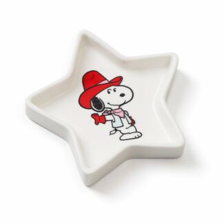 Peanuts Howdy Snoopy Star Medium Trinket Dish