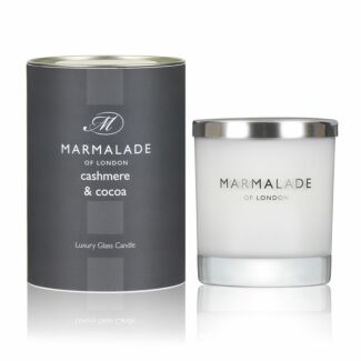 Cashmere & Cocoa 230g Luxury Glass Soy Candle