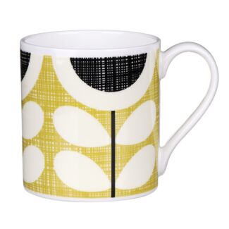 Yellow Scribble Sunflower Large Mug