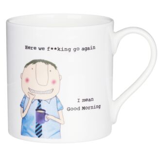 Here We F**King Go Again. Men’s Mug