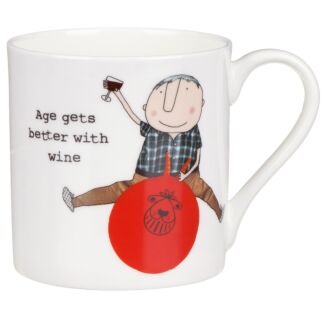 Age Gets Better With Wine Mug