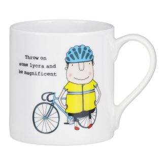 ‘Through On Some Lycra’ Mug