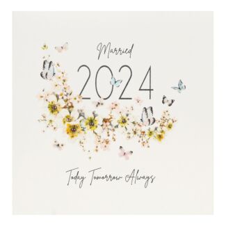 ‘Married 2024’ Wedding Card