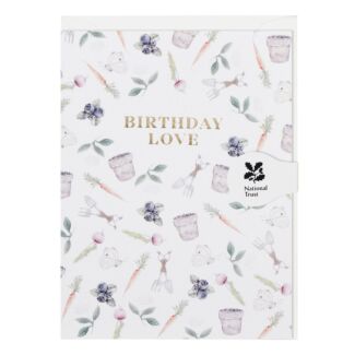 Gardening ‘Birthday Love’ Mini Birthday Card