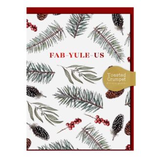 ‘Fab-Yule-Us’ Mini Christmas Card