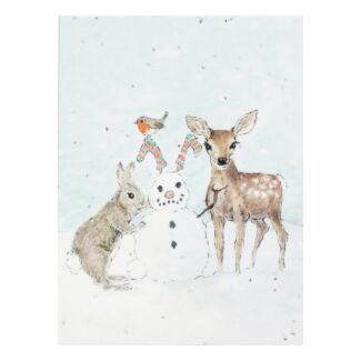 Snow Bunny Seed Card