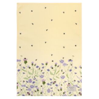 Bee & Wildflower Tea Towel