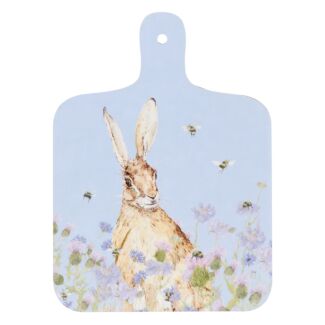 Hare & Wildflowers Mini Chopping Board