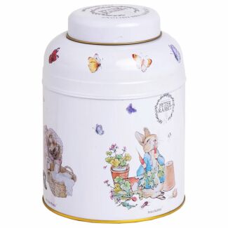 Peter Rabbit Tea Caddy with 80 English Breakfast Tea Bags