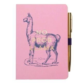 Vintage Sass ‘No Prob Llama’ Notebook & Pen