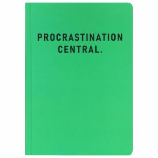 Procrastination Central A5 Notebook