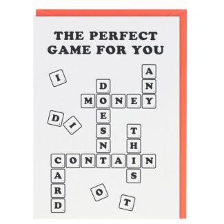 All Fun & Games ‘Scrabble’ Birthday Card