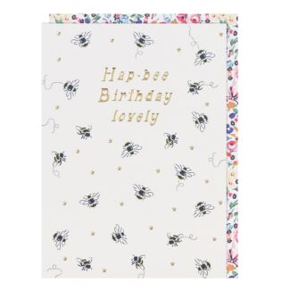 ‘Hap-bee’ Birthday Card