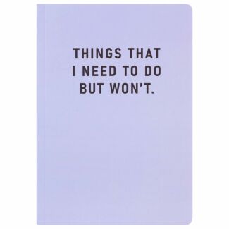 Things I Need To Do A5 Notebook