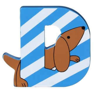 Wooden Letter D