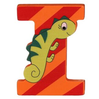 Wooden Letter I
