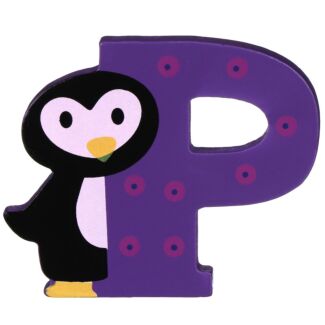 Wooden Letter P
