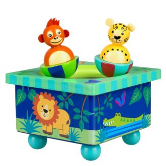 Jungle Animals Music Box