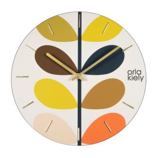 Frameless Multi Stem Wall Clock