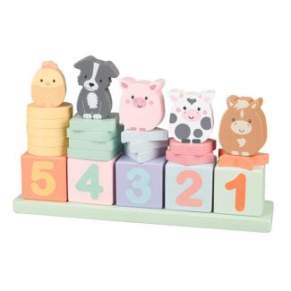 Farmyard Animals Counting Game