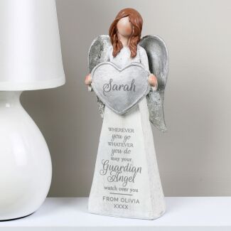 Personalised ‘Guardian Angel’ Memorial Angel Ornament