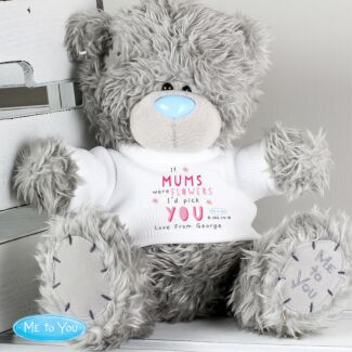 Personalised If… Were Flowers Bear