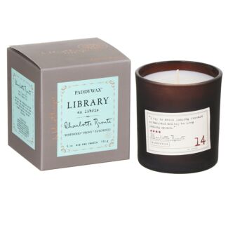 Library 170g Charlotte Bronte Boxed Soy Candle