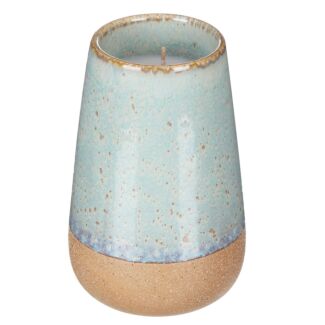 Kin 283g Matcha Tea & Bergamot Large Glaze Ceramic Soy Candle