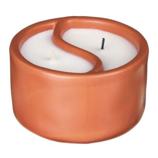 Yin Yang 311g Golden Coast & Bergamot Ceramic Soy Candle