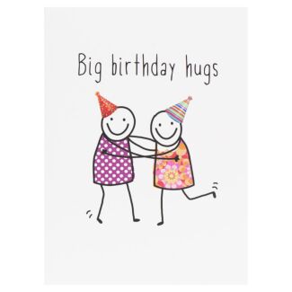 Happy as Larry Birthday Hugs Birthday Card