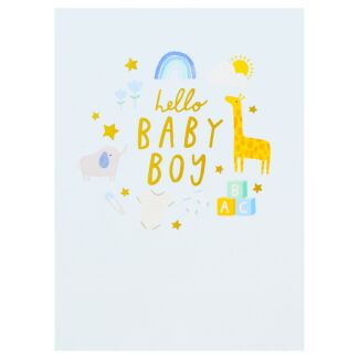 First Chapter ‘Hello Baby Boy’ Card