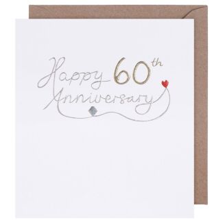 Mimosa 60th Anniversary Card