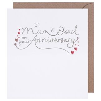 Mimosa 'Mum & Dad' Anniversary Card