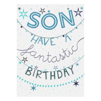 Pick 'N' Mix Son Birthday Card