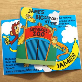 Personalised Zoo Story Book 