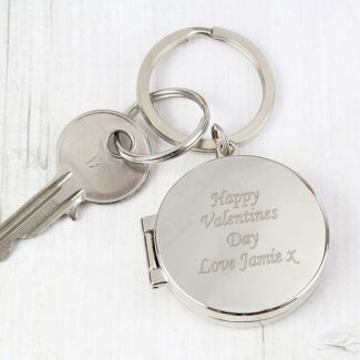 Personalised Round Photo Keyring 