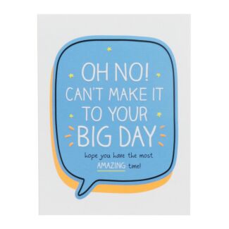 RSVP ‘Oh No! Can’t Make It’ Mini Card